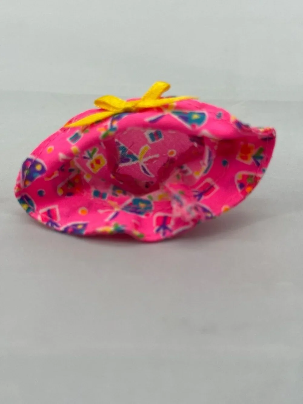 Vtg 1997 Barbie Kelly Doll Fashion Avenue Pink Floppy Hat Birthday Bow